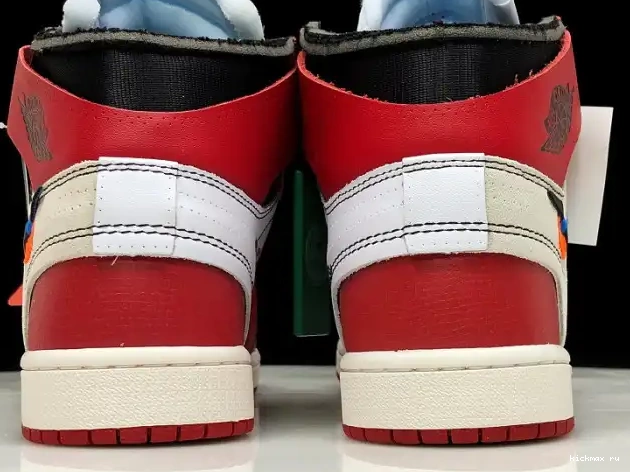 Rep Kickmax Jordan 1 Ten The Air Off-White AA3834-101 Retro Chicago 0621